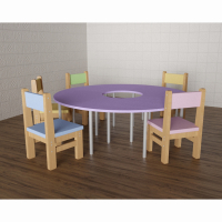 Детский стол «Пончик» - fgospostavki.ru - Салехард