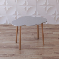 Стол "Белая тучка" белый - fgospostavki.ru - Салехард