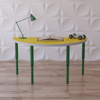 Стол растущий на регулируемых ножках «Половинка» - fgospostavki.ru - Салехард