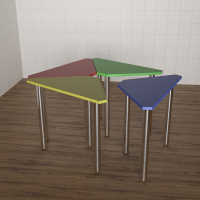 Детский стол «Мозаика» - fgospostavki.ru - Салехард