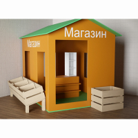 Игровой домик «Рынок» - fgospostavki.ru - Салехард