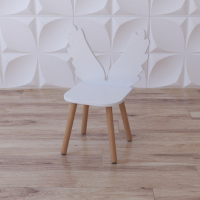 Стул «Птичка-невеличка» белый - fgospostavki.ru - Салехард