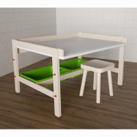 Стол растущий на регулируемых ножках «Снежок №1» - fgospostavki.ru - Салехард