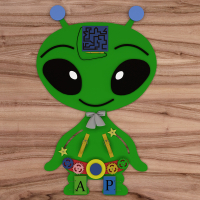 Бизиборд «Разумный пришелец» - fgospostavki.ru - Салехард