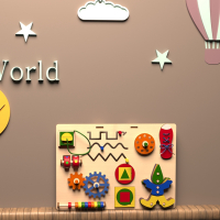 Бизиборд «Весёлые игры» - fgospostavki.ru - Салехард