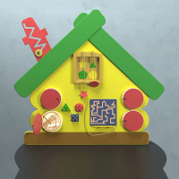 Бизиборд «Волшебный теремок» - fgospostavki.ru - Салехард