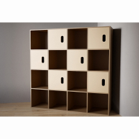 Стеллаж для игрушек «Шахматы» - fgospostavki.ru - Салехард