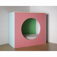 Детская кровать «Куб» - fgospostavki.ru - Салехард