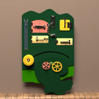 Бизиборд «Зелёная лапа» - fgospostavki.ru - Салехард