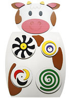 Бизиборд «Белая коровушка» - fgospostavki.ru - Салехард