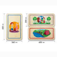 Набор стеновых панелей «Мои увлечения - Любимые занятия» - fgospostavki.ru - Салехард