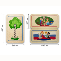 Набор стеновых панелей «Символы России - Традиции» - fgospostavki.ru - Салехард