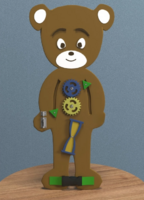 Бизиборд «Медвежонок» - fgospostavki.ru - Салехард