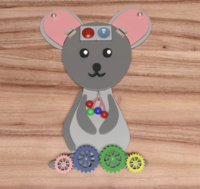 Бизиборд «Мышка-норушка» - fgospostavki.ru - Салехард