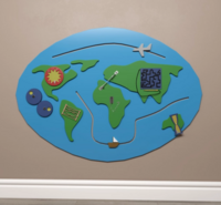 Бизиборд «Планета Земля» - fgospostavki.ru - Салехард