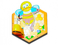 Бизиборд «Пчелиные соты №1» - fgospostavki.ru - Салехард