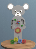 Бизиборд «Серая мышка» - fgospostavki.ru - Салехард