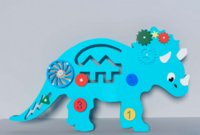 Бизиборд «Динозавр» - fgospostavki.ru - Салехард