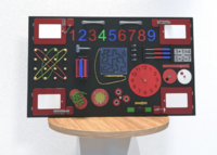 Бизипанель «Красно-черная» - fgospostavki.ru - Салехард