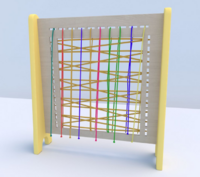 Дидактическая панель для плетения нитками - fgospostavki.ru - Салехард