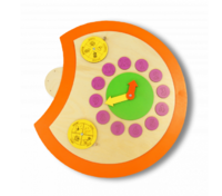 Настенный игровой модуль в виде части гусеницы-времени - fgospostavki.ru - Салехард