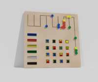 Настенный модуль «Радуга» - fgospostavki.ru - Салехард