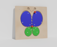 Панель-лабиринт «Бабочка» - fgospostavki.ru - Салехард