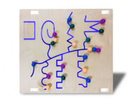 Панель-лабиринт «Петляющие дорожки» - fgospostavki.ru - Салехард