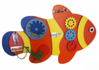 Бизиборд «Оранжевая рыбка» - fgospostavki.ru - Салехард