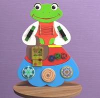 Бизиборд «Лягушка» - fgospostavki.ru - Салехард