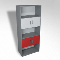 Шкаф широкий полуоткрытый ТР3 ЛДСП - fgospostavki.ru - Салехард