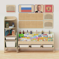 Средний уголок патриотического воспитания в группе ДОУ - «Родина моя» - fgospostavki.ru - Салехард