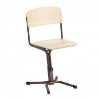 Стул ученический регулируемый на круглой трубе - fgospostavki.ru - Салехард