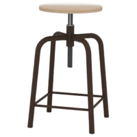 Табурет рабочий (винтовой механизм регулировки высоты сиденья) - fgospostavki.ru - Салехард