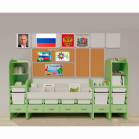 Уголок патриотического воспитания для дошкольников "Россия" Максимальный - fgospostavki.ru - Салехард
