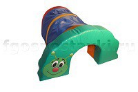 Игровой туннель "Веселая гусеница" - fgospostavki.ru - Салехард