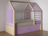 Детская кровать «Инга» - fgospostavki.ru - Салехард