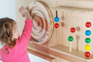 Тактильно-развивающая панель “Лабиринт-колесо” - fgospostavki.ru - Салехард