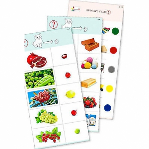 Комплект из 10 карточек "Обучающий калейдоскоп для ДО. Познание. Части и целое" - fgospostavki.ru - Салехард