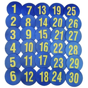 Резиновые диски с числовой маркировкой - fgospostavki.ru - Салехард