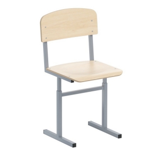 Стул ученический регулируемый на прямоугольной трубе - fgospostavki.ru - Салехард