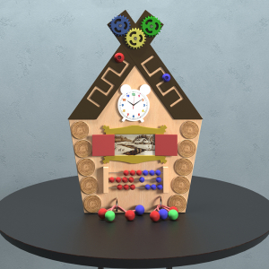 Бизиборд «Сказочный теремок» - fgospostavki.ru - Салехард