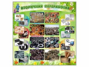 Стенд "Вторичная переработка" - fgospostavki.ru - Салехард