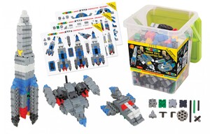 Конструктор Космические корабли "Экстра" (334 детали) - fgospostavki.ru - Салехард