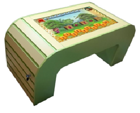 Интерактивный развивающий стол "Зебрано" - fgospostavki.ru - Салехард