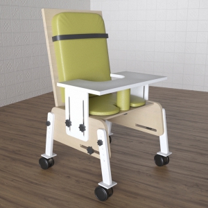 Стул для ребенка с ОВЗ «Новые горизонты» №1 со столешницей зеленый - fgospostavki.ru - Салехард