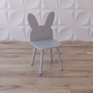 Стул «Ушки на макушке» белый - fgospostavki.ru - Салехард