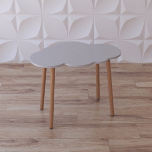 Стол "Белая тучка" белый - fgospostavki.ru - Салехард