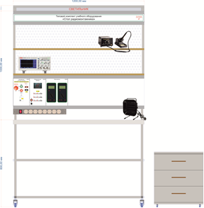Стол радиомонтажника с приборами - fgospostavki.ru - Салехард