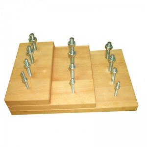 Настольный тренажер "Панель с гайками" - fgospostavki.ru - Салехард